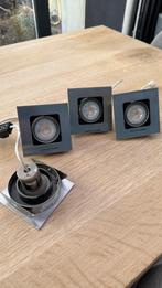 4 halogeen inbouw spots, Gebruikt, Halogeen, Plafondspot of Wandspot, Verzenden