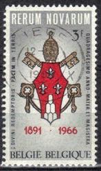 Belgie 1966 - Yvert/OBP 1362 - Encycliek Rerum Novarum (ST), Verzenden, Gestempeld