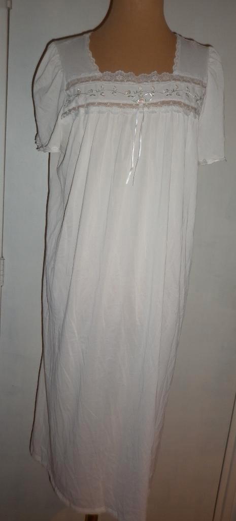 vintage nachthemd maat : XL, Kleding | Dames, Ondergoed en Lingerie, Nachtkleding, Overige kleuren, Verzenden