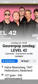 Ticket 27-07-2025, Tickets en Kaartjes, Eén persoon, Juli
