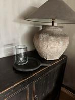 Aura peeperkorn schaal,  dienblad, voor windlicht decoratie, Huis en Inrichting, Ophalen of Verzenden, Nieuw, Rond, Hout