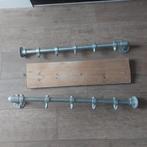 2 steigerpijpen kapstokken, Zo goed als nieuw, Minder dan 100 cm, Metaal, Ophalen