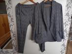 Fijn geruit broekpak, Kleding | Dames, Maat 38/40 (M), Kostuum of Pak, Ophalen of Verzenden, Zo goed als nieuw