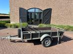 Stevige aanhanger 250 x 130 – Incl. steunpoot & reservewiel, Ophalen, Zo goed als nieuw