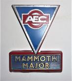 AEC Mammoth Major radiator embleem 1920-30., Verzamelen, Automerken, Motoren en Formule 1, Auto's, Gebruikt, Ophalen of Verzenden