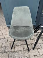 Eetkamer stoelen (4/vier keer) olijfgroen kwantum, Ophalen, Zo goed als nieuw, Overige kleuren, Drie