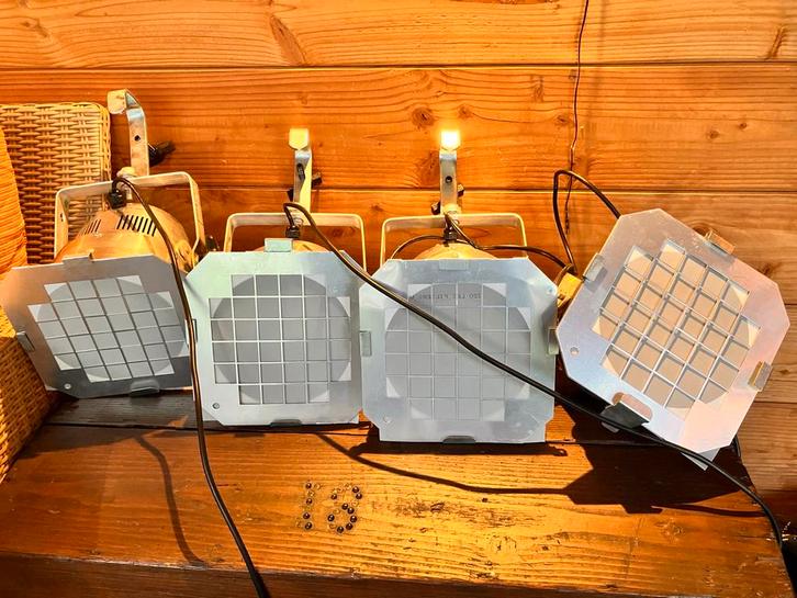 4 stuks Par56R DMX LED Lampen - Disco Verlichting, Muziek en Instrumenten, Licht en Laser, Gebruikt, Licht, Kleur, Ophalen of Verzenden