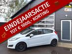 Ford Fiesta 1.5 TDCi Style Lease 1e Eigenaar ! Navigatie, Ai, Stof, Gebruikt, 1036 kg, Wit