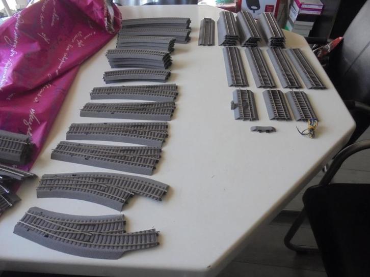 roco geoline rails ho 57 stuks, Hobby en Vrije tijd, Modeltreinen | H0, Gebruikt, Rails, Wisselstroom, Roco, Analoog, Verzenden