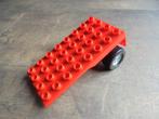 Lego Duplo Truck Trailer Flatbed 4x8 (zie foto's), Ophalen of Verzenden, Gebruikt, Losse stenen, Duplo