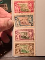 Serie postzegels Engeland Southern Rodesia 1937, Postzegels en Munten, Postzegels | Europa | UK, Verzenden, Gestempeld