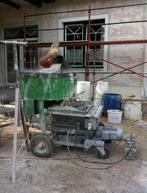 Mai taurus / beton - mortelpomp / dwangmenger, Doe-het-zelf en Verbouw, Gereedschap | Overige machines, Ophalen, Gebruikt