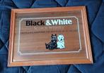Black & White Scotch Whisky spiegel., Ophalen of Verzenden, Zo goed als nieuw, Reclamebord