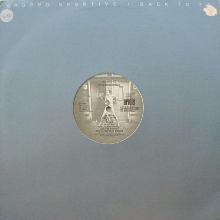 Ruil of koop Gruppo Sportivo Back to 87 (LP Ariola), Cd's en Dvd's, Vinyl | Rock, Gebruikt, Poprock, 12 inch, Ophalen of Verzenden