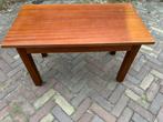Vintage retro houten tafeltje uit de jaren 60, Minder dan 50 cm, Gebruikt, 50 tot 100 cm, Ophalen of Verzenden