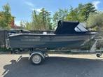 Naute 455 met Suzuki 9.9PK, Watersport en Boten, Ophalen, Tot 10 pk, Zo goed als nieuw, 3 tot 6 meter