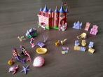 Speel kasteel met diverse accessoires, koets, prinses ea, Ophalen of Verzenden, Zo goed als nieuw, Jongen of Meisje
