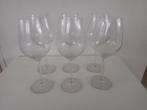Wijnglazen, 6 stuks, Ophalen, Glas of Glazen, Gebruikt, Glas