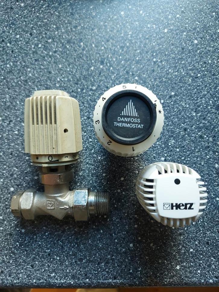 Thermostaatkraan knoppen, Doe-het-zelf en Verbouw, Thermostaten, Gebruikt, Ophalen of Verzenden