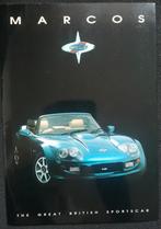 Marcos The Great British Sportscar brochure, Boeken, Auto's | Folders en Tijdschriften, Overige merken, Ophalen of Verzenden, Zo goed als nieuw