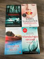 4 thrillers voor €25, Boeken, Thrillers, Ophalen of Verzenden, Zo goed als nieuw