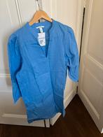 H&M lavendel blauwe tuniek, linnen blend jurk, maat M, H&M, Blauw, Maat 42/44 (L), Nieuw