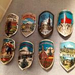 Wandelstok Schildjes 8 Verschillende, Diversen, Wandelstokken, Ophalen of Verzenden