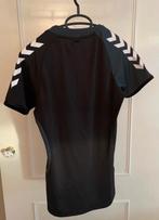 Hummel Sportshirt Zwart/Wit - Maat M (valt als S), Zwart, Ophalen of Verzenden, Maat 36 (S), Fitness of Aerobics