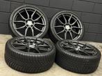 19 inch Dotz Misano Grey - Audi A3 5x112 ET45 Bridgestone, Banden en Velgen, Winterbanden, 235 mm, Ophalen