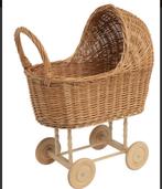 Vintage Riet Poppenwagen, Ophalen