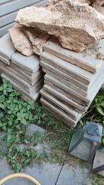Betontegels 30x30 - Tuintegels, Tuin en Terras, Tegels en Klinkers, Ophalen, Gebruikt, Minder dan 5 m², Beton