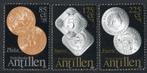 Nederlandse antillen nvph nr. 1188/1190 Postfris muntenzegel, Postzegels en Munten, Postzegels | Nederlandse Antillen en Aruba