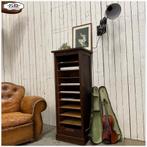 Oude houten roldeurkast Kast Archiefkast, Ophalen, Minder dan 50 cm, 100 tot 150 cm, Nb