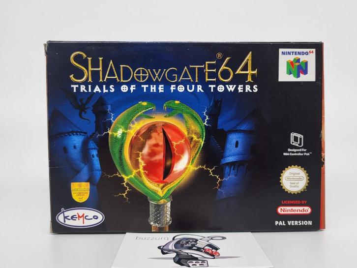 Shadowgate 64 Nintendo 64 Trials of the Four Towers - N64, Spelcomputers en Games, Games | Nintendo 64, Gebruikt, Avontuur en Actie
