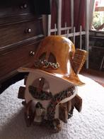 Kerst paddestoel huisje, Antiek en Kunst, Ophalen