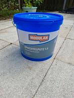 Spachtelputz 1.5 emmer 15kg modulan, Ophalen, Wit, Nieuw, Verf