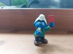 Scheidsrechter smurf met rode kaart 20472 De Smurfen, Verzamelen, Smurfen, Ophalen of Verzenden