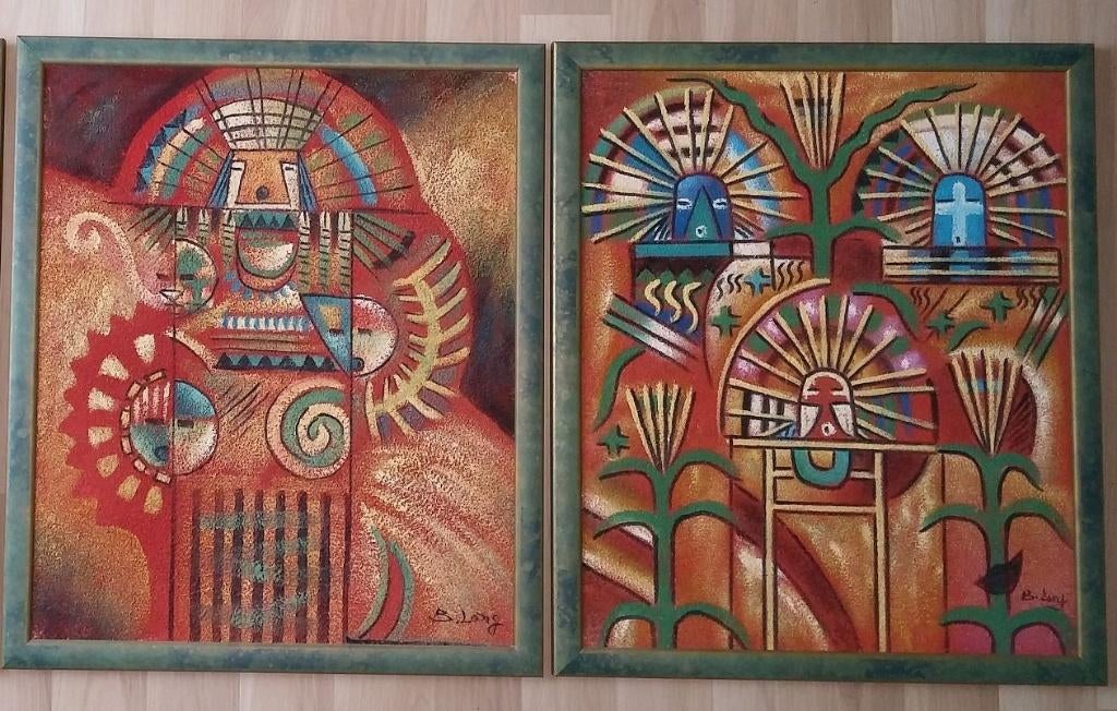 Twee mooie schilderijen, Ophalen of Verzenden