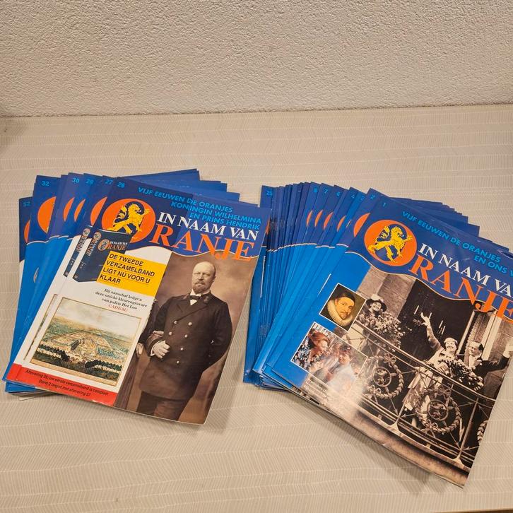 In Naam van Oranje - Complete Collectie (52 Delen), Boeken, Partijen en Verzamelingen, Gelezen, Geschiedenis en Politiek, Ophalen of Verzenden