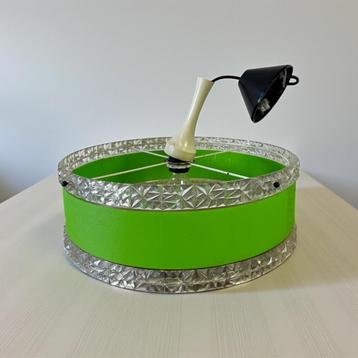 Vintage groene hanglamp /luster beschikbaar voor biedingen