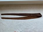 Suède tailleriem / wikkelriem - bruin mt 36, Minder dan 80 cm, Echt leder, Tailleriem, Ophalen of Verzenden