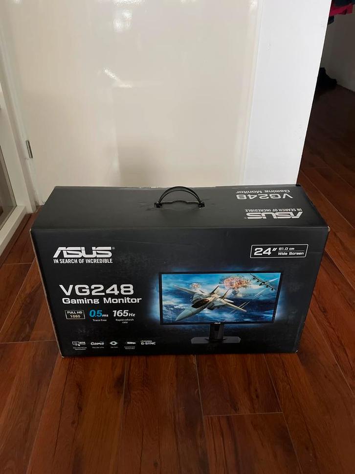 ASUS VG248 Gaming Monitor 165Hz - Zo goed als nieuw!, Computers en Software, Monitoren, Zo goed als nieuw, 151 t/m 200 Hz, DisplayPort