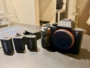 Sony A7s II body met 3 bat terijen en oplader beschikbaar voor biedingen