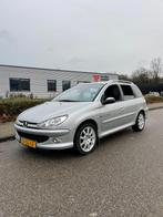 Peugeot 206 SW 1.6-16V Quiksilver, Auto's, Peugeot, Voorwielaandrijving, Gebruikt, Zwart, 4 cilinders