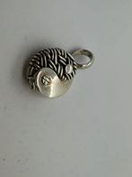 A717 Prachtige massief zilveren hanger ying yang, Ophalen of Verzenden, X, Kruis of Symbool, Zilver