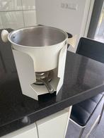 Vintage Fonduepan met Brander, Ophalen of Verzenden, Gebruikt, Aluminium, Pot, Bus of Blik