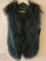 Groen bont gilet - Maat M, Kleding | Dames, Bodywarmers, Ophalen of Verzenden, Zo goed als nieuw, Maat 38/40 (M), Groen