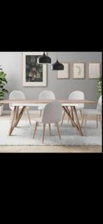 🔥ACTIE – Uitschuifbare eettafel Sawyer €175,-, Huis en Inrichting, Ophalen, 50 tot 100 cm, Zo goed als nieuw, Vijf personen of meer
