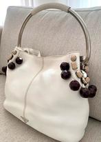 Prada hobo tas vintage zeldzaam ( origineel), Ophalen of Verzenden, Zo goed als nieuw, Wit, Handtas