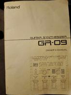 Roland GR 09 gitaar synthesizer Handleiding, Muziek en Instrumenten, Ophalen of Verzenden, Gebruikt, Overige aantallen, Roland